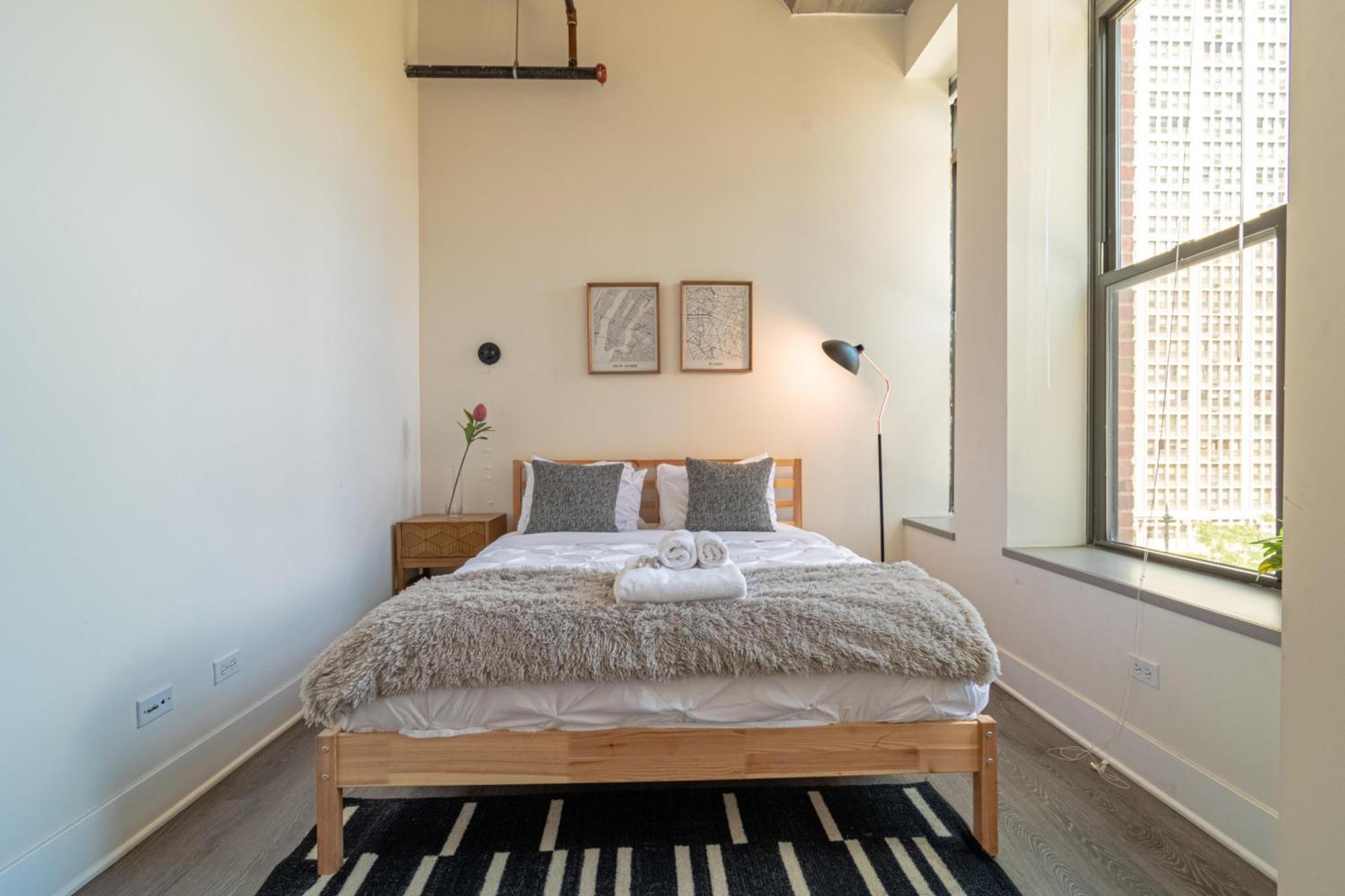 Bright 2Br Luxury Corner Suite With Optional Parking Sleeps 6 Guests Near Mccormick Place And Soldier Field Chicago Dış mekan fotoğraf